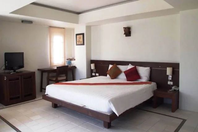 فيلا ديلوكس بسرير كوين بغرفة نوم واحدة، EVERGREEN RESORT 4/7