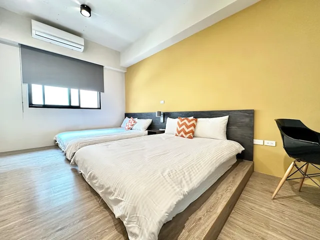 غرفة عائلية رباعية بسريرين مزدوجين، Mo Bnb 7/10