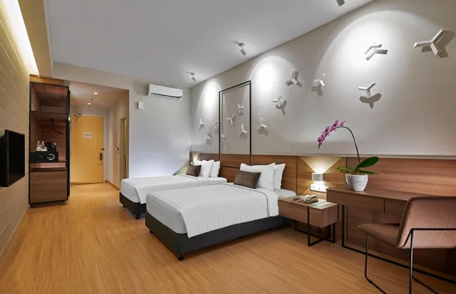 غرفة بسريرين منفصلين، Swiss Garden Hotel Residences Genting Highlands 3/4