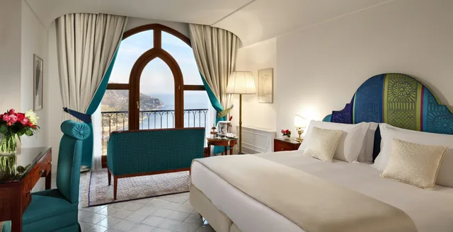 غرفة ديلوكس بإطلالة على البحر، Palazzo Avino Preferred Hotels And Resorts 1/2