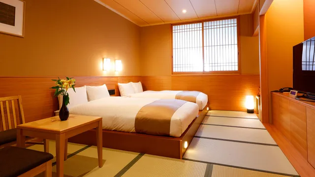 Japanese Western, Superior, Twin Beds, West Wing، Temple Town Hotel WAQOO Horyuji 1/1