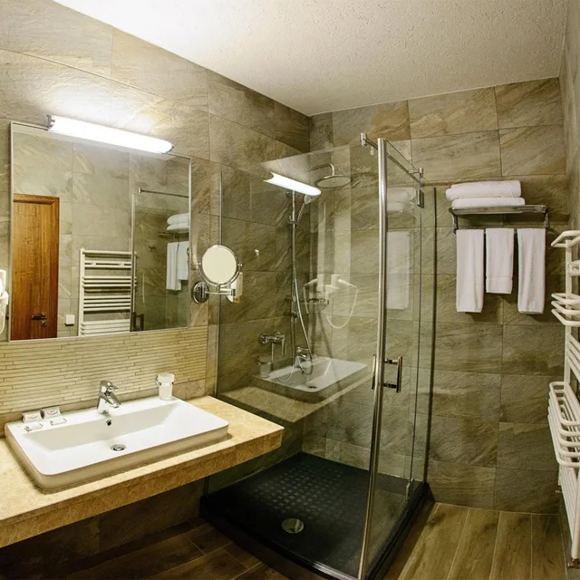 غرفة تنفيذية بسرير مزدوج أو سريرين منفصلين، Hot Springs Medical & Spa Hotel 8/8