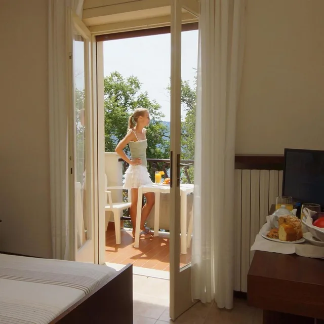 غرفة بسرير مزدوج أو سريرين منفصلين، Hotel and Residence La Rotonda 7/7