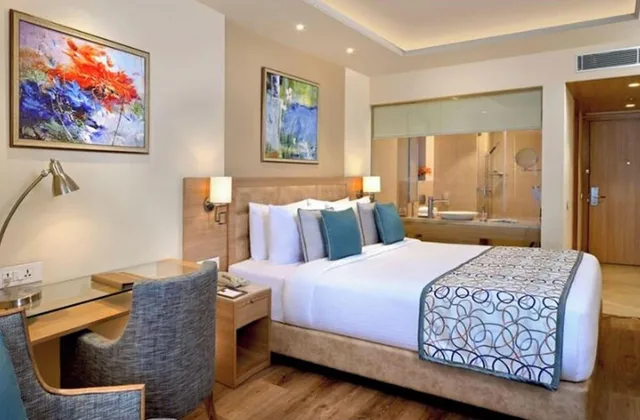 Premium, Double Bed, Golden Sarovar Portico 3/4