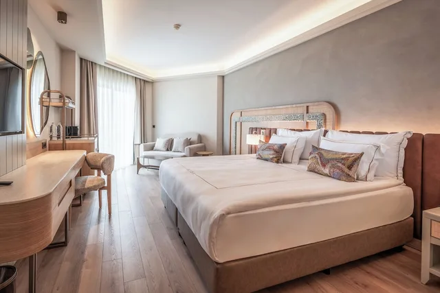 Deluxe, King Bed, Lateral Side Sea View، Adalya Bliss +16 Adult Only 2/10