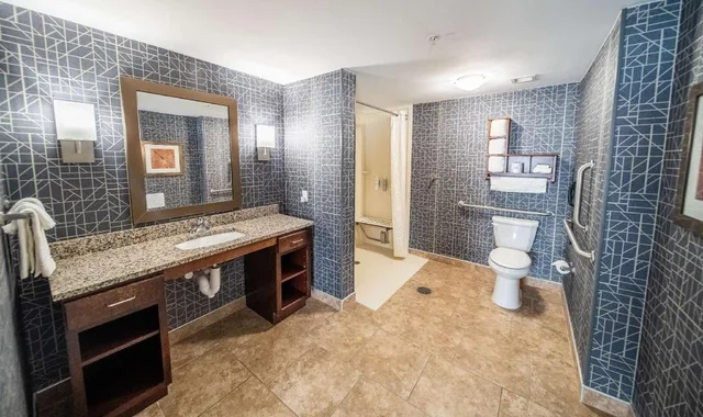 استوديو بسرير كينج مع أريكة لذوي الإعاقة، Homewood Suites By Hilton Rochester Mayo Clinic Area Saint Marys 2/2