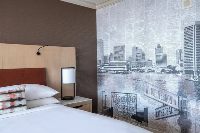 غرفة بسرير كينج بإطلالة على المرفأ، Baltimore Marriott Waterfront 5/5