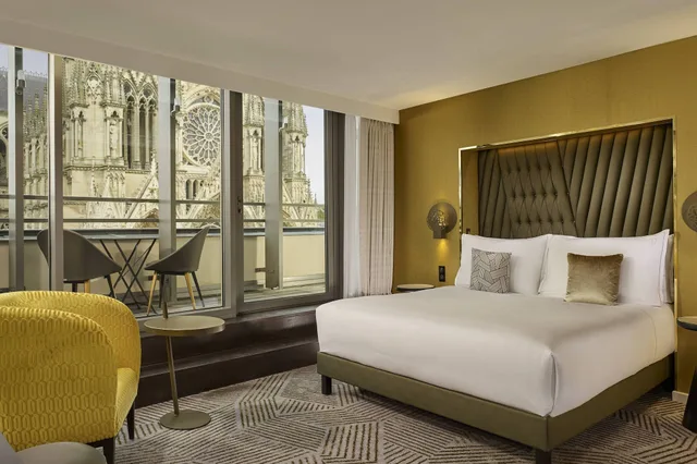 Junior Suite, King Bed, Cathedral View, Balcony، La Caserne Chanzy Hotel & Spa, Autograph Collection 1/6