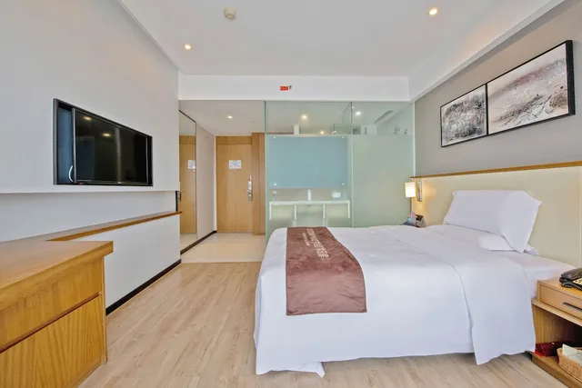 Design, Single, Double Bed، Shenzhen Hongdu Hotel 3/10