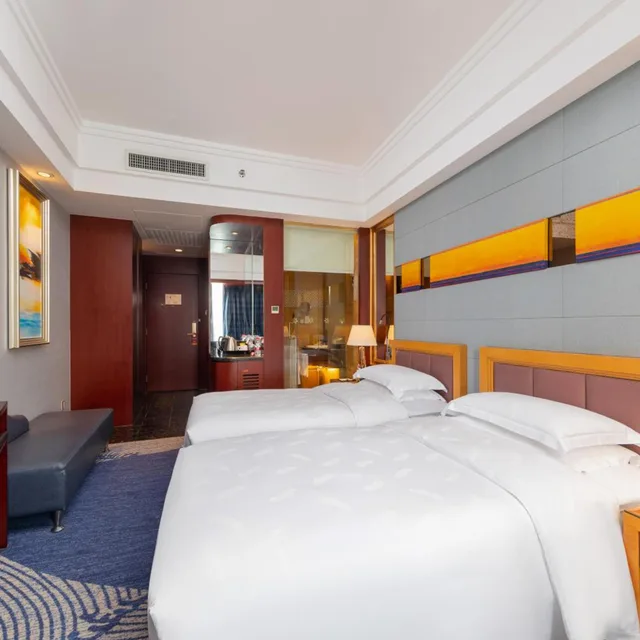 غرفة سوبيريور بسريرين منفصلين، Zhuhai Charming Holiday Hotel 3/5