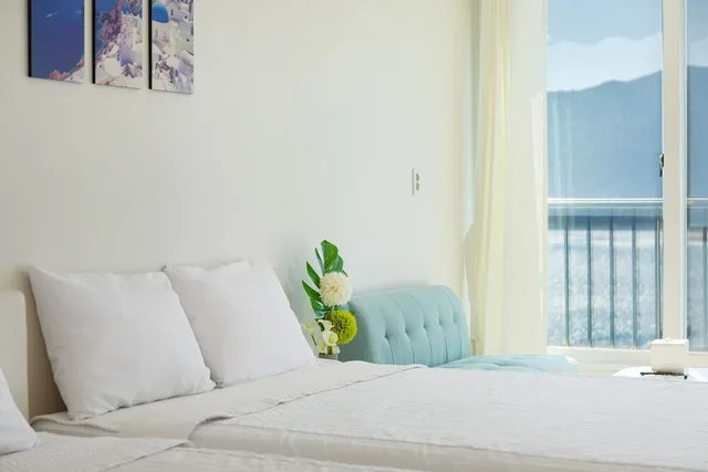 Beach, 2 Double Beds، Melodia Pension 10/10