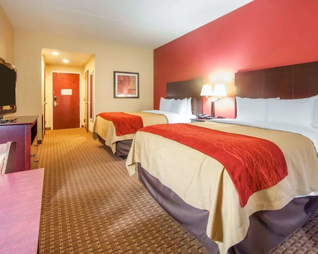 غرفة قياسية بسريرين كوين، Comfort Inn Harriman, TN 3/6