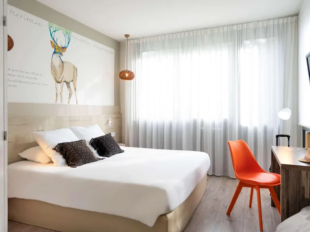 غرفة بسرير مزدوج، Ibis Styles Rennes Saint Gregoire 1/9