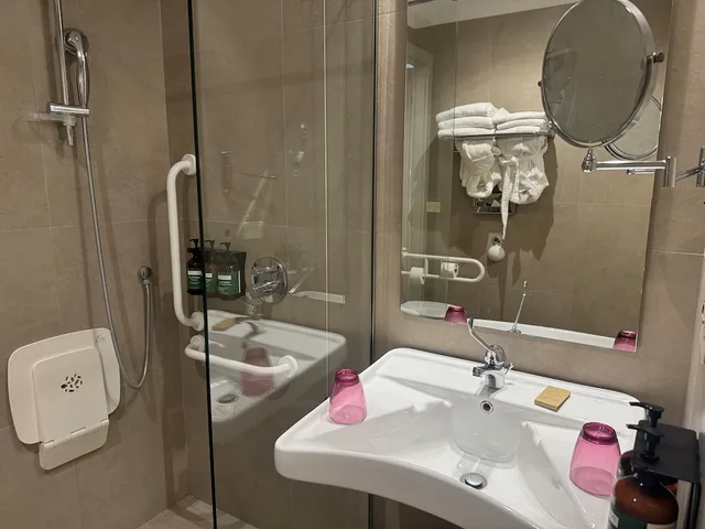 غرفة قياسية بسريرين منفصلين لذوي الإعاقة، Crowne Plaza St Peter S 6/8