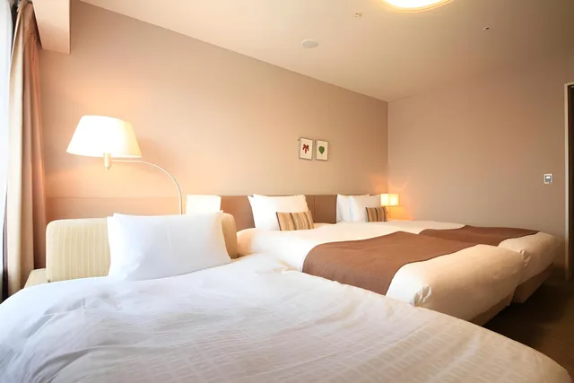 غرفة ثلاثية بسريرين منفصلين، Richmond Hotel Fukushima Ekimae 2/2