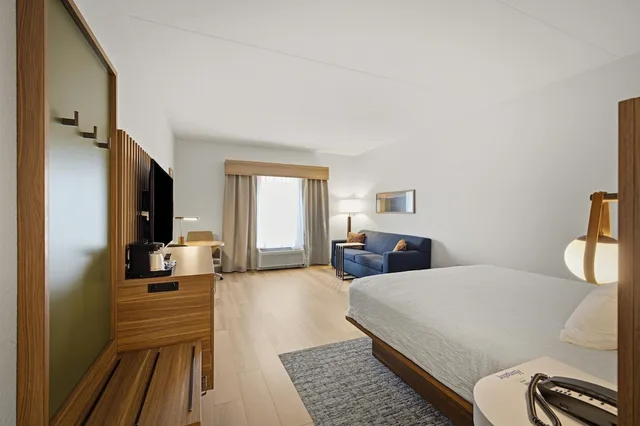 غرفة بسرير كينج مع أريكة، Hampton Inn Hickory 4/8