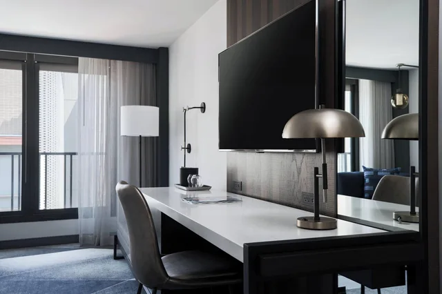 غرفة ديلوكس بسرير كينج، Philadelphia Marriott Old City 5/5