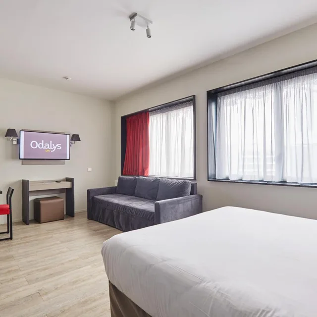 استوديو سوبيريور مع أريكة، Aparthotel Odalys Paris Xvii 4/6