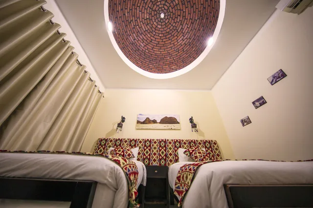 غرفة اقتصادية بسريرين منفصلين بإطلالة على البحر، Bedouin Moon Hotel 7/9