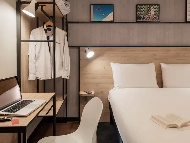 غرفة بسرير مزدوج، Ibis Acheres St Germain en Laye 3/5