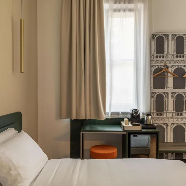 غرفة ديلوكس بسريرين منفصلين، B&B Hotel Milano Duomo Velasca 6/8