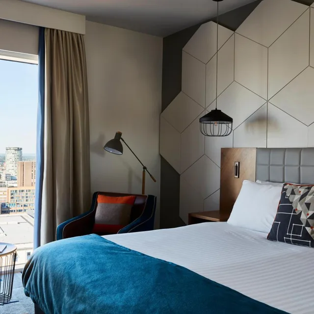 غرفة سوبيريور بسرير كينج، The Cube Hotel Birmingham 1/2