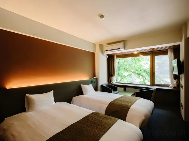غرفة بسريرين منفصلين، Kyu Karuizawa Hotel Shinonome 1/1