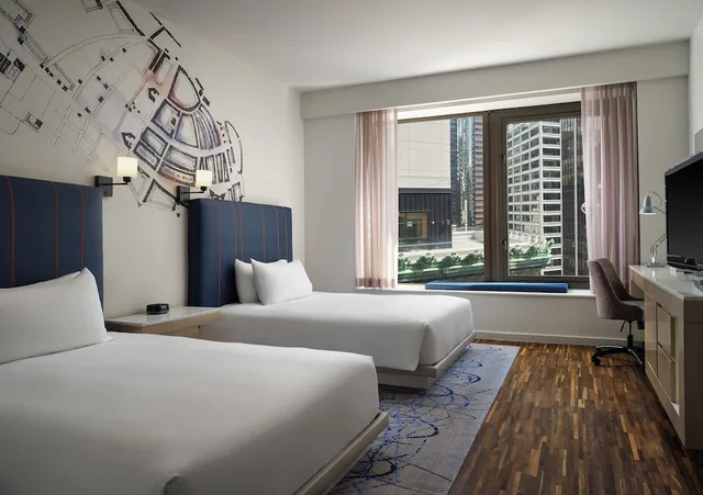 غرفة بسريرين مزدوجين، Hyatt Centric Wall Street New York (ex Andaz Wall Street) 1/3