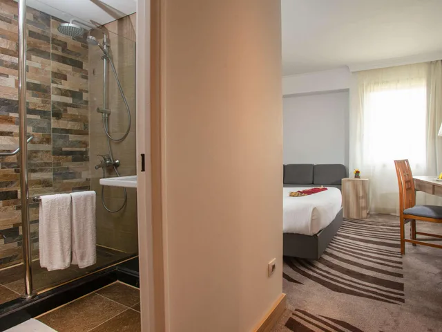 غرفة قياسية بسرير مزدوج، Novotel Cairo Airport 9/10