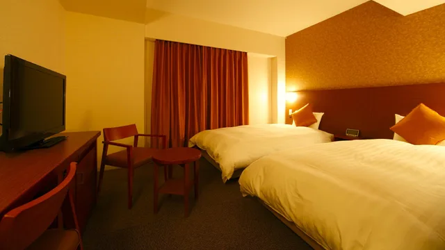 Semi Room, 2 Semi Double Beds, Unit Bath، Dormy Inn Premium Wakayama 2/3