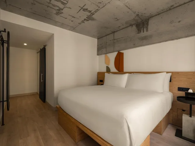 غرفة بسرير كينج لذوي الإعاقة، Hotel 38 New York City, Tapestry Collection by Hilton 1/4