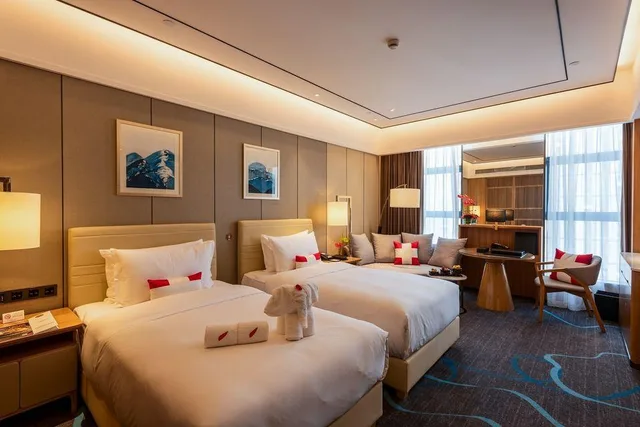 غرفة ديلوكس تنفيذية بسريرين منفصلين، Swisstouches Hotel Nanjing 1/1