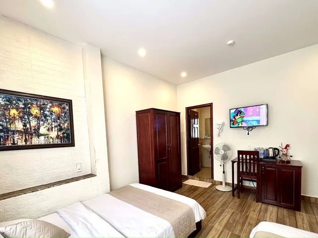 Deluxe, Quadruple, 2 Double Beds, Hill View، Nam Xuan Premium Hotel 2/10