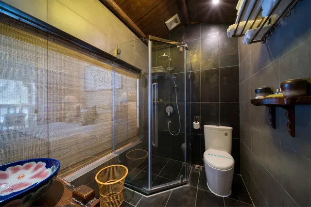 غرفة ديلوكس بسرير كوين، Yangshuo Tea Cozy Boutique Hotel 7/7