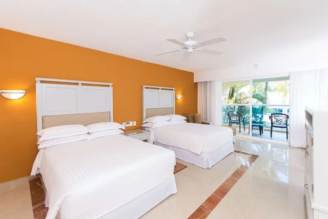 غرفة بسريرين مزدوجين بشرفة، Occidental Costa Cancun 7/10