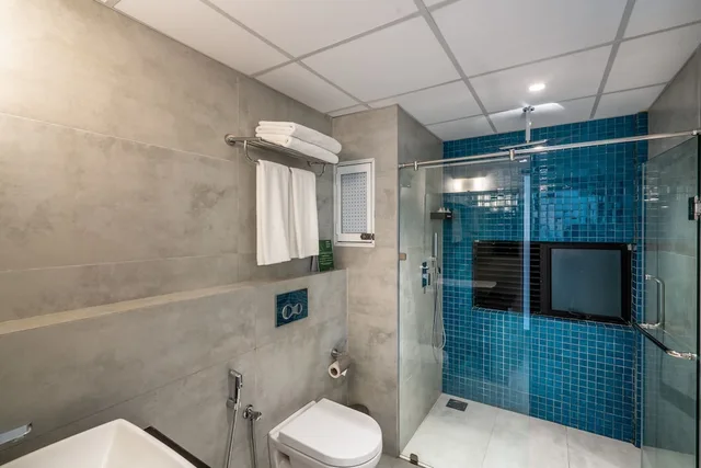 غرفة ديلوكس بسريرين منفصلين بإطلالة على الحديقة، Agnus Luxury Villa - Unawatuna 9/10