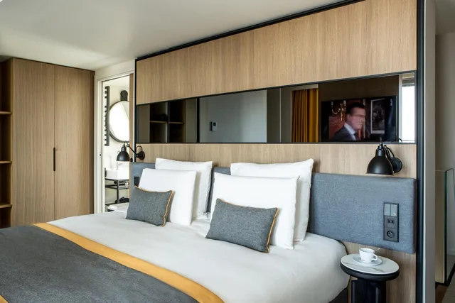 غرفة بريفيليج بسرير كينج بشرفة، Mercure Paris 17 Batignolles 4/10