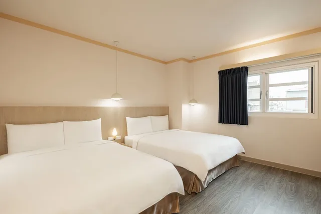 غرفة كومفورت رباعية بسريرين مزدوجين، Kindness Hotel Min Sheng 2/6