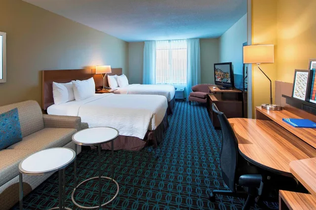 studio, multiple beds، FAIRFIELD INN & SUITES ATLANTA BUFORD/MALL OF GEORGIA 1/1