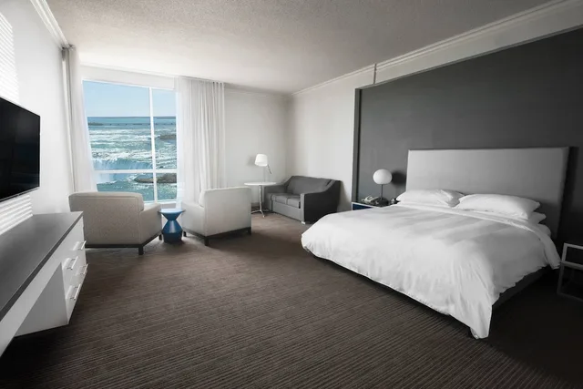 جناح بسرير كينج بإطلالة مع أريكة، Niagara Falls Marriott on The Falls 1/3