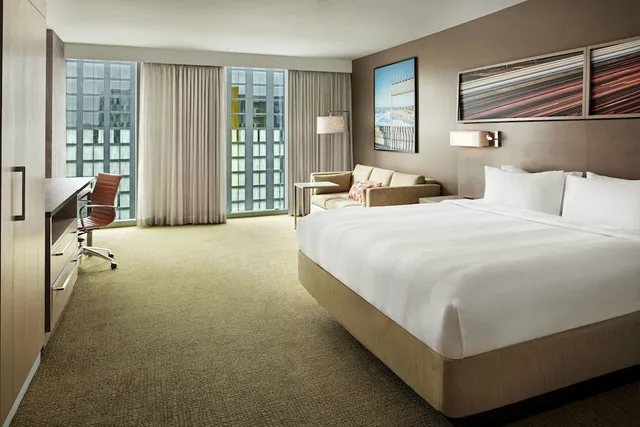استوديو بسرير كينج مع أريكة، Residence Inn By Marriott San Diego Downtown Bayfront 2/10