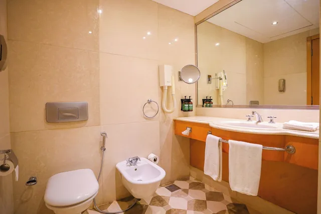 غرفة قياسية بسريرين منفصلين بإطلالة على المدينة، Crowne Plaza Hotel Beirut 7/8