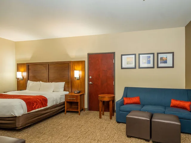جناح بسرير كينج، Comfort Suites Old Town Spring, TX 2/10