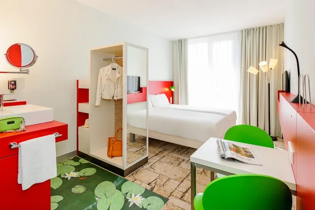 غرفة كومفورت بسرير فردي، ibis Styles Karlsruhe Ettlingen 4/5