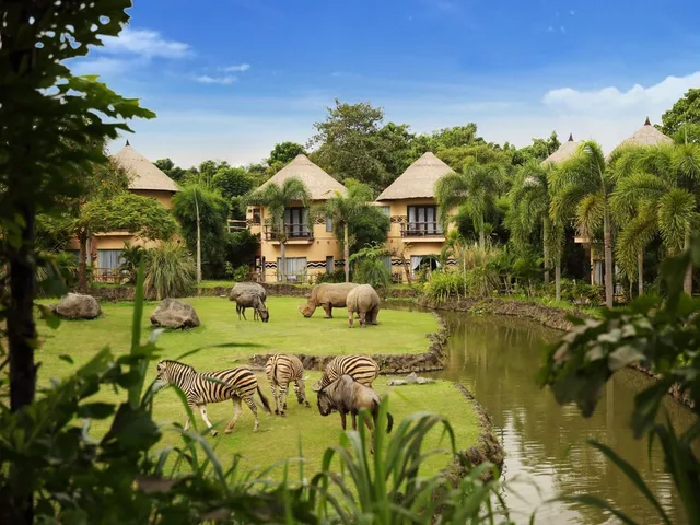 جناح عائلي بسريرين مزدوجين، Mara River Safari Lodge 1/1