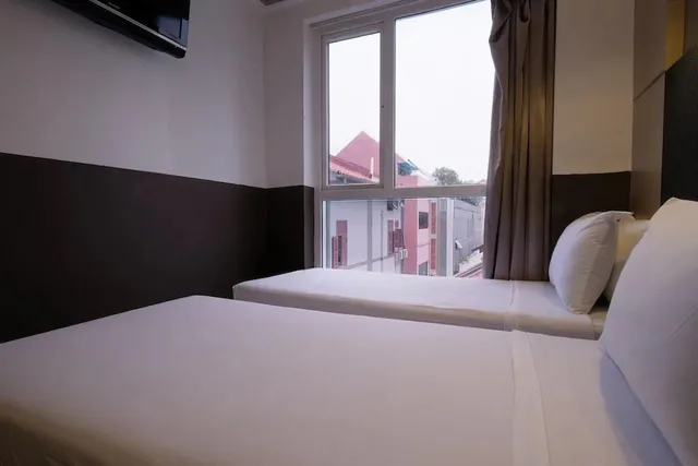 غرفة ديلوكس بسريرين منفصلين، The Snooze Hotel Bugis 6/7