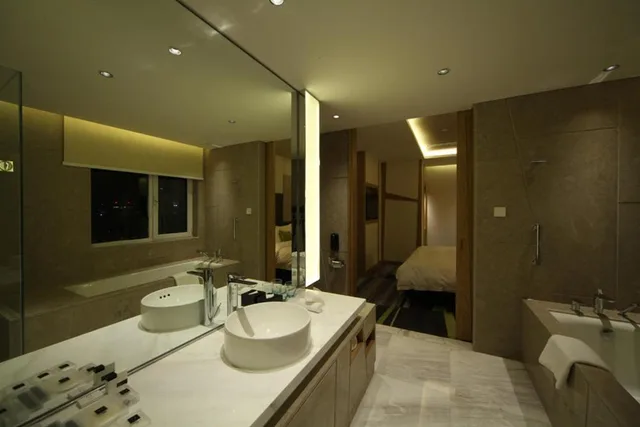 Bamboo, Suite, King Bed، BeiJing Qianyuan Hotel 4/5
