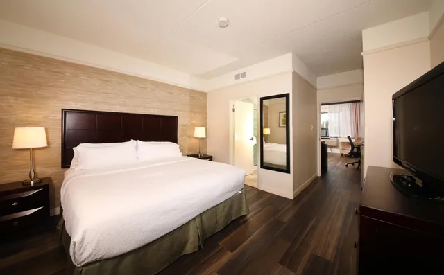 Suite, King Bed, Sofa, Holiday Inn Suites Windsor Ambassador Bridge 3/10