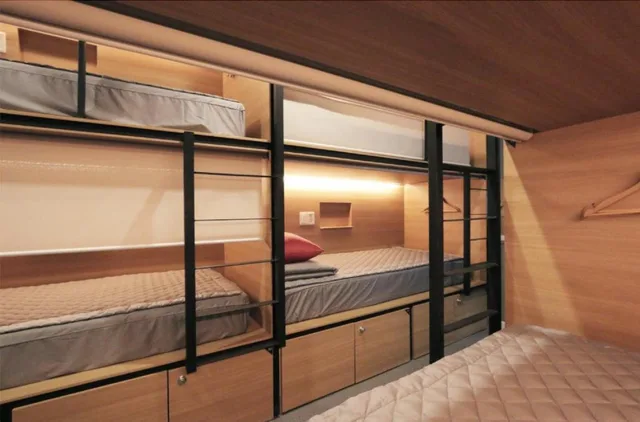 سكن مشترك بستة أسرّة للنساء، Blueboat Hostel Jeonju 1/1