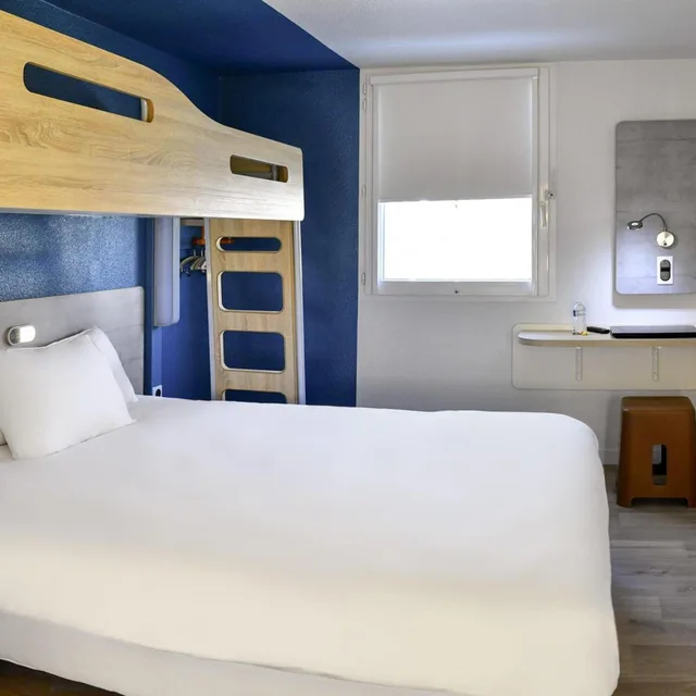 غرفة بسرير بطابقين، Ibis Budget Le Treport Mers Les Bains 5/10